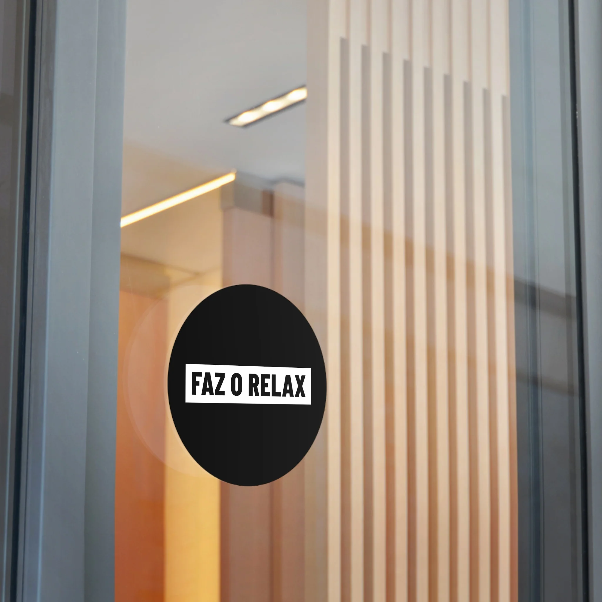 Faz O Relax Vinyl Sticker - Image 11