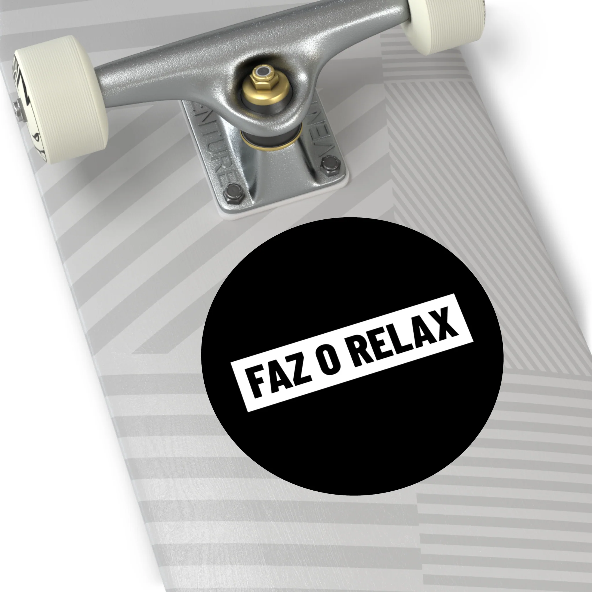 Faz O Relax Vinyl Sticker - Image 12