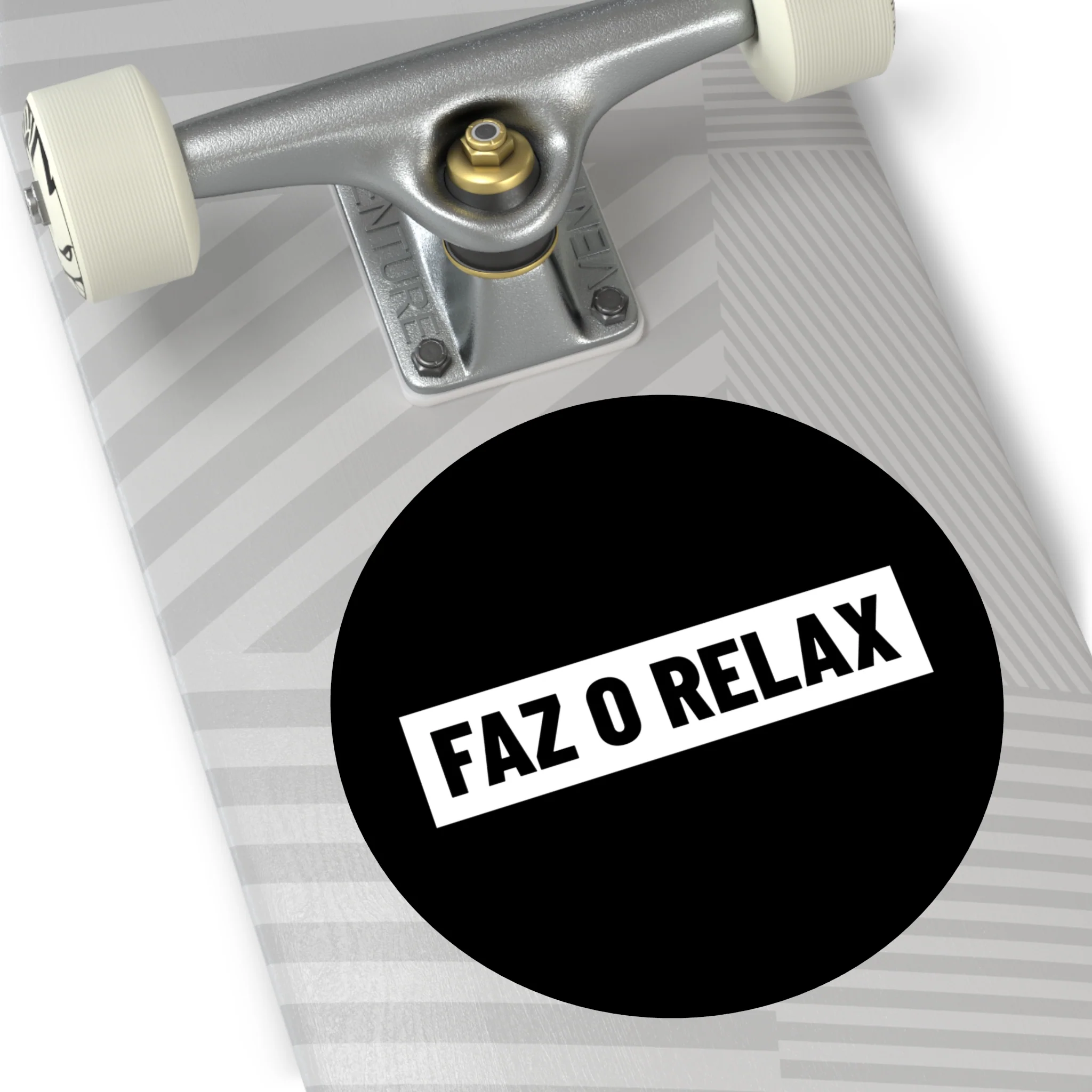 Faz O Relax Vinyl Sticker - Image 9