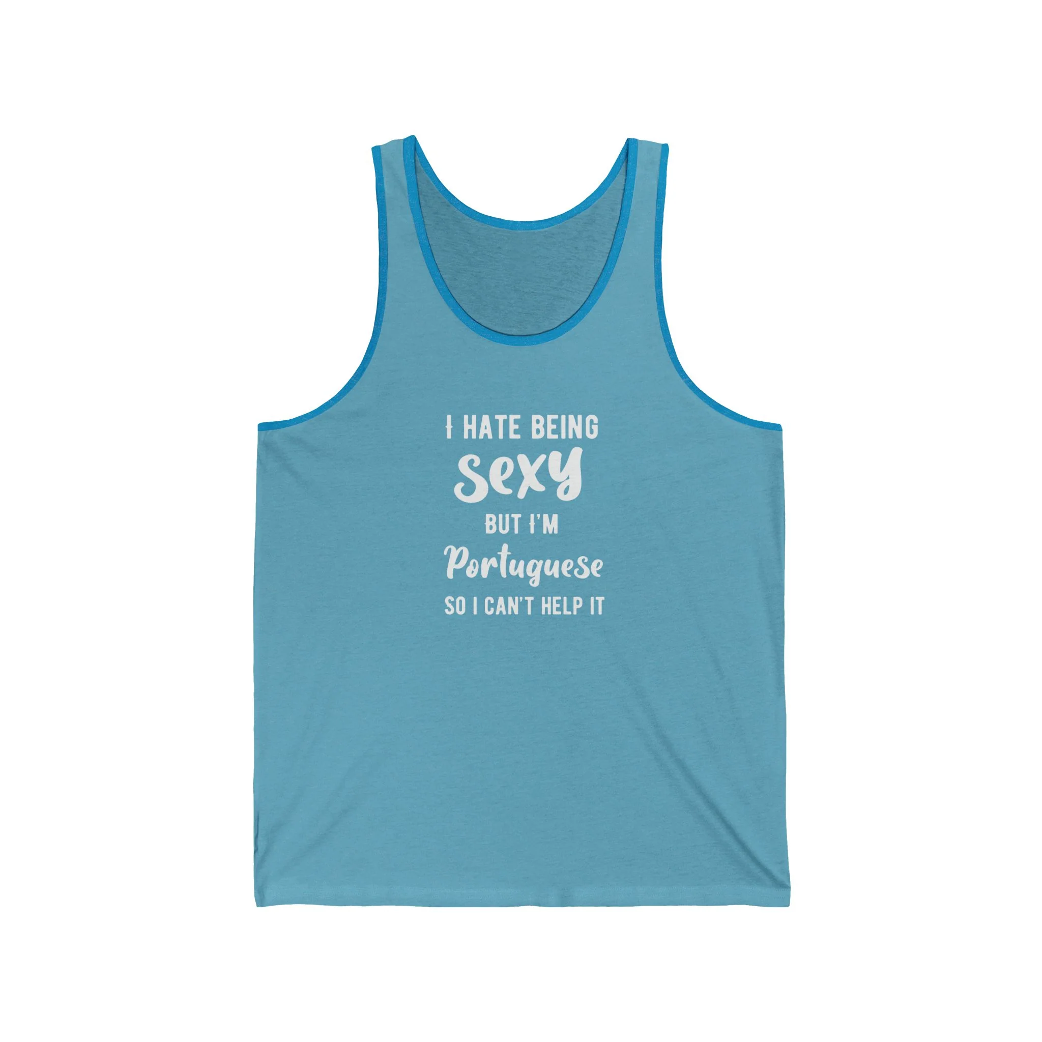 Hate Being Sexy But I'm Portuguese Women's Tank - Image 4