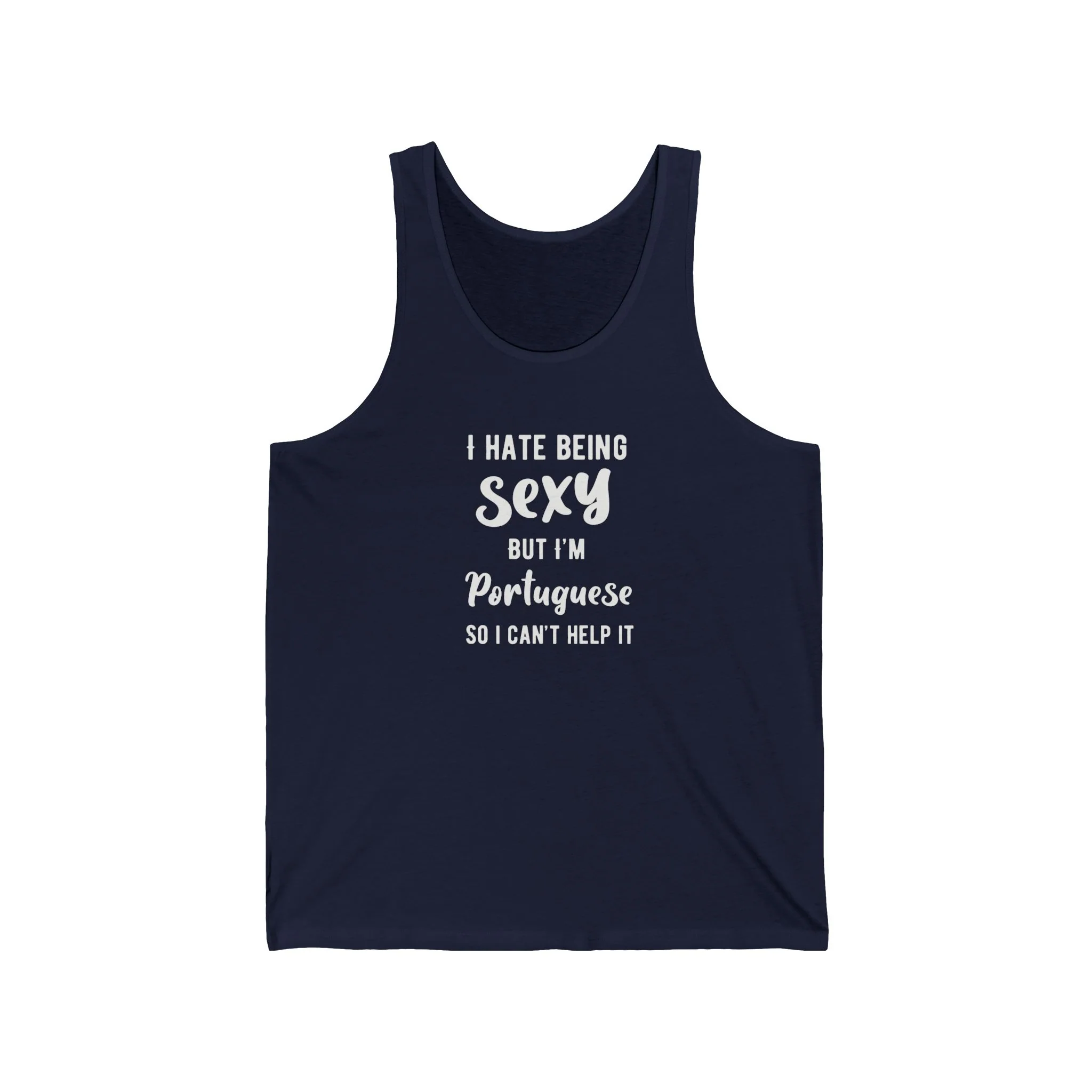 Hate Being Sexy But I'm Portuguese Women's Tank - Image 5