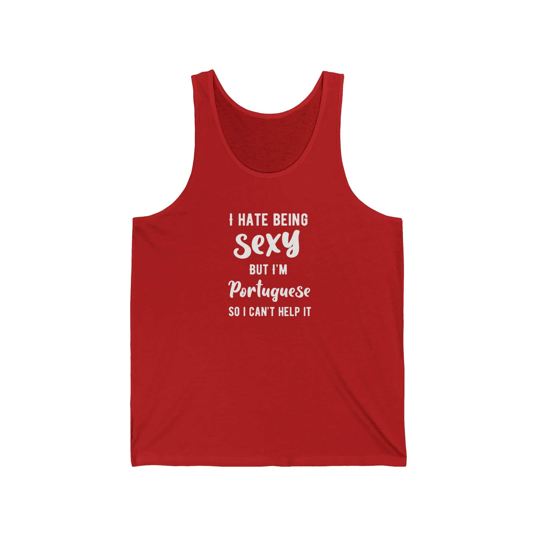 Hate Being Sexy But I'm Portuguese Women's Tank - Image 6