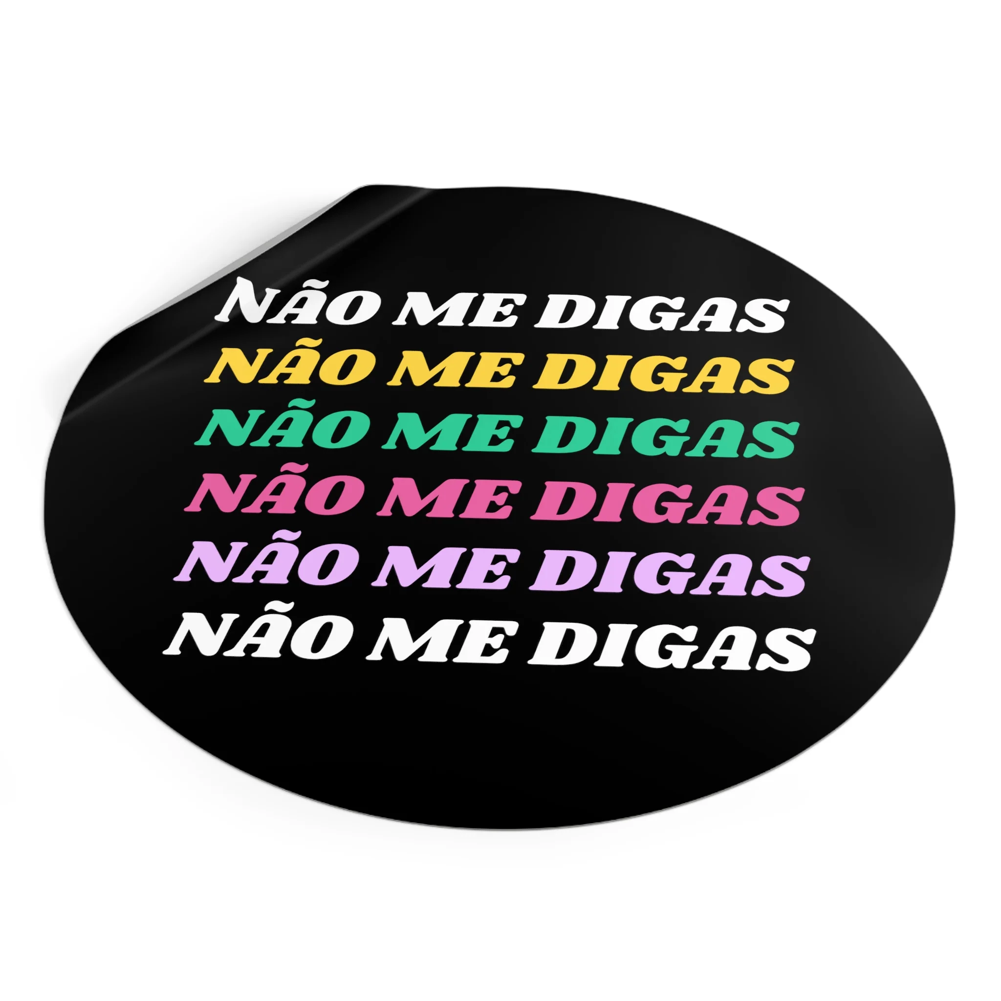 Não Me Digas Vinyl Sticker - Image 5