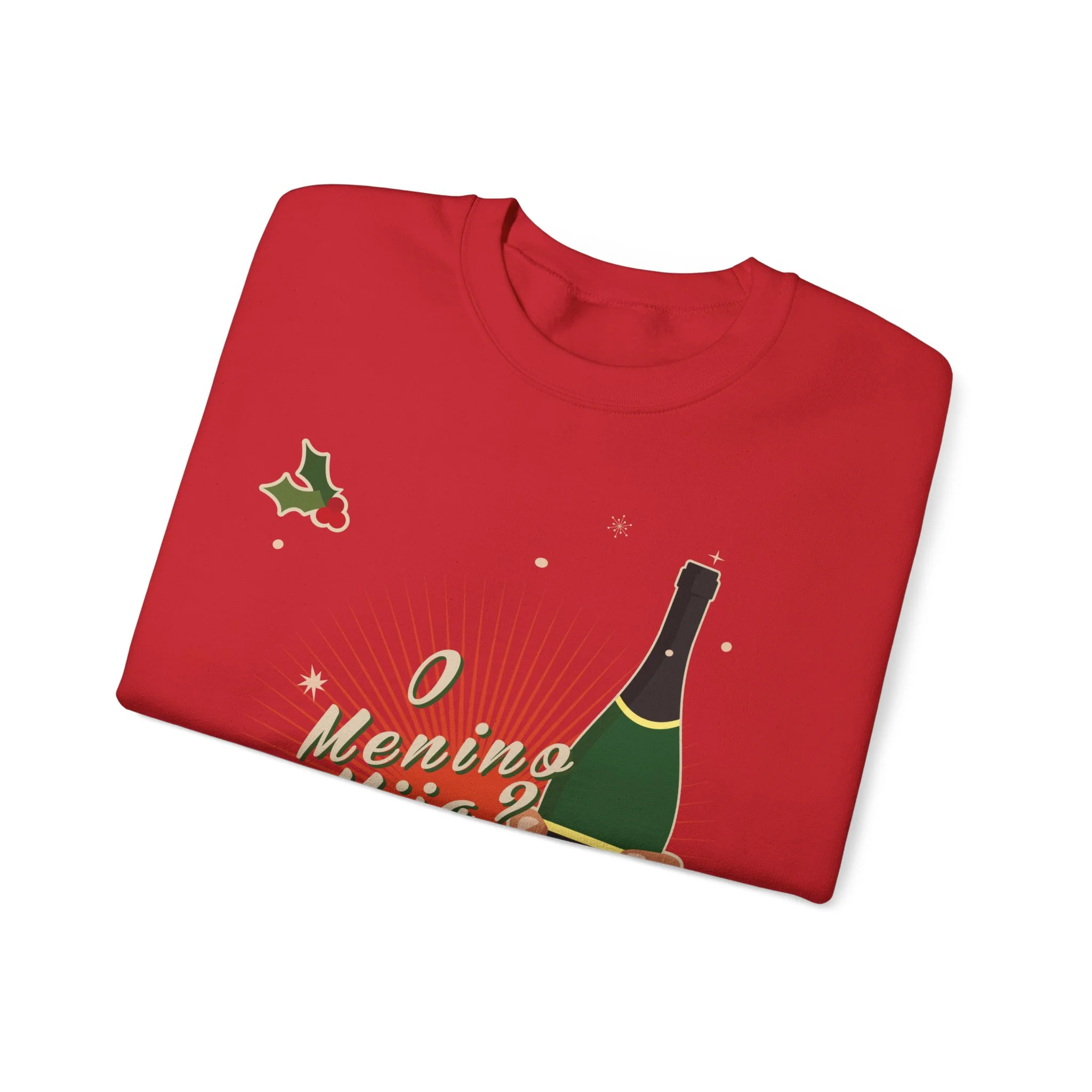 "O Menino Mija?" Ugly Christmas Sweatshirt 🇨🇦 - Image 3