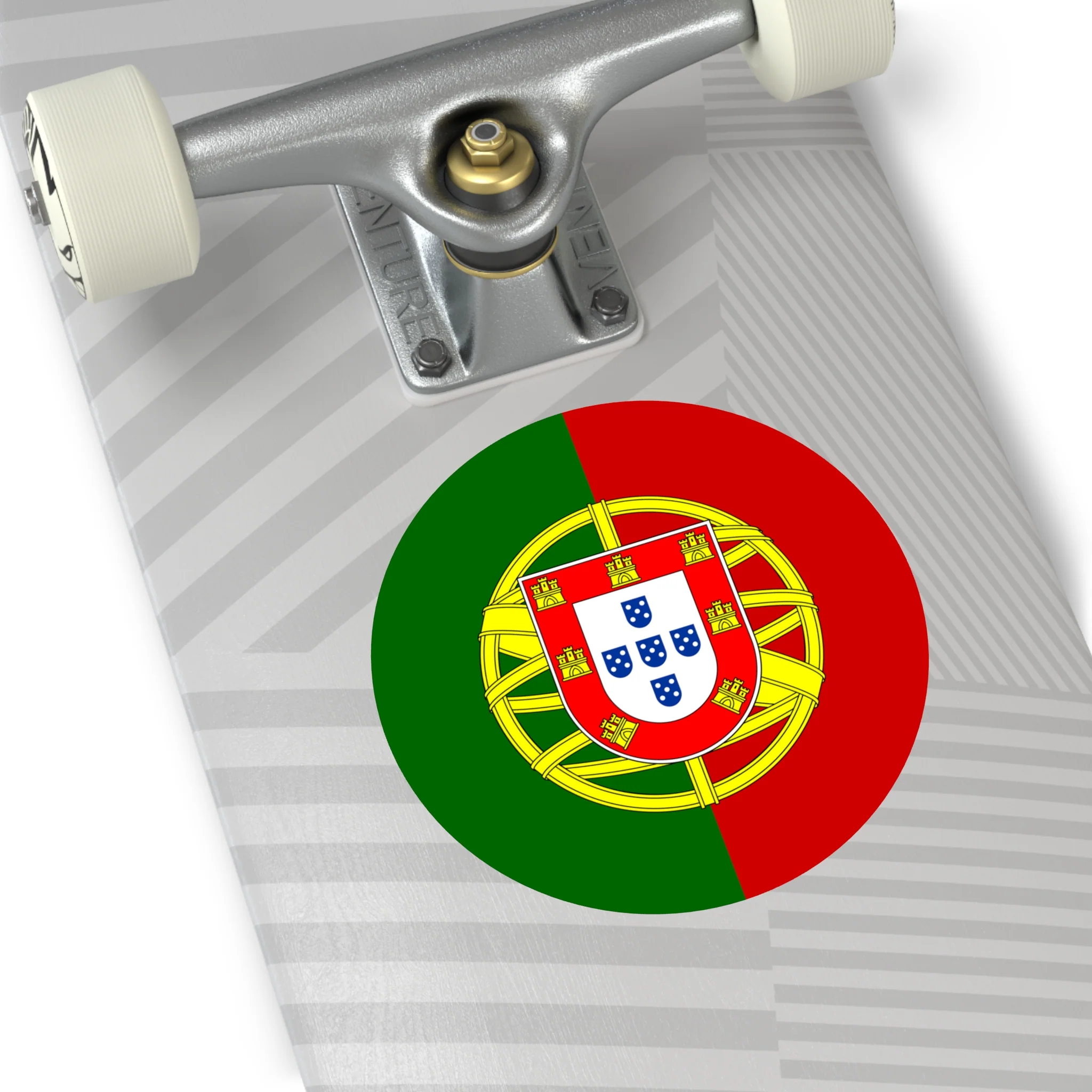 Portugal Flag Vinyl Sticker - Image 12