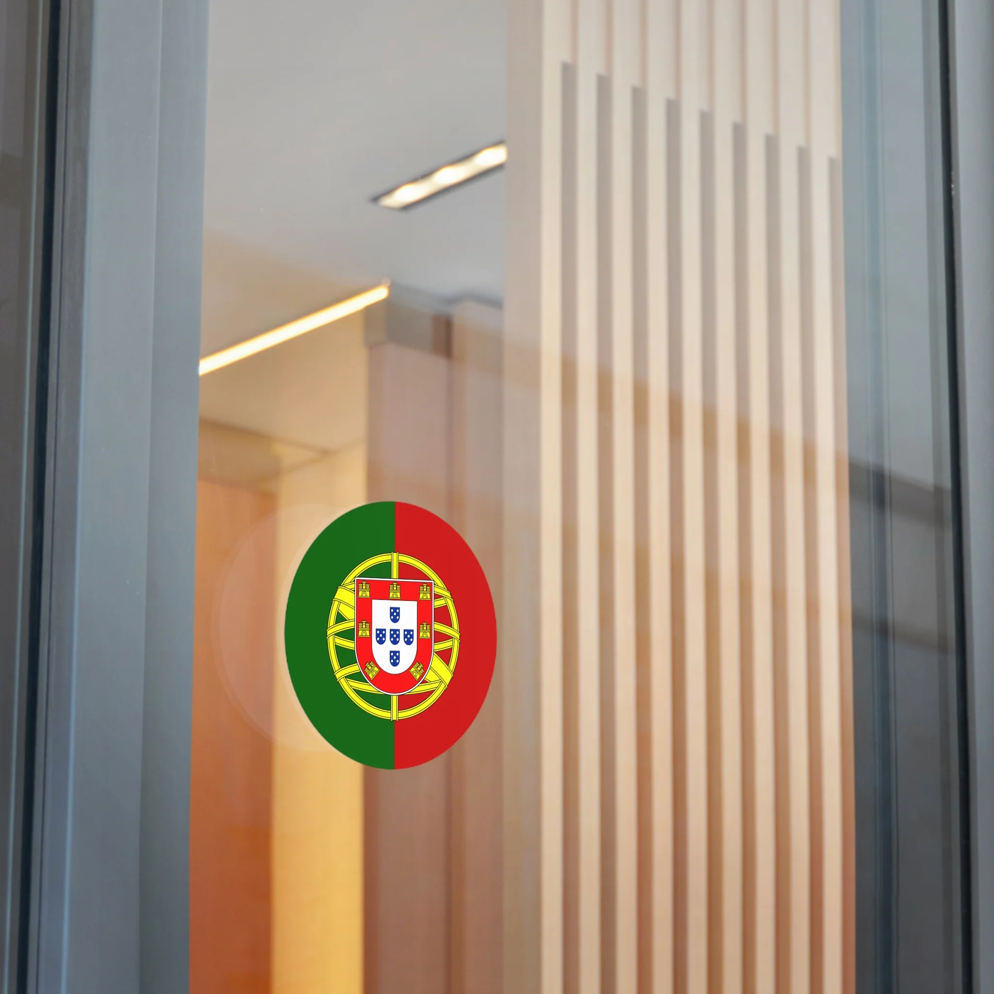 Portugal Flag Vinyl Sticker - Image 5