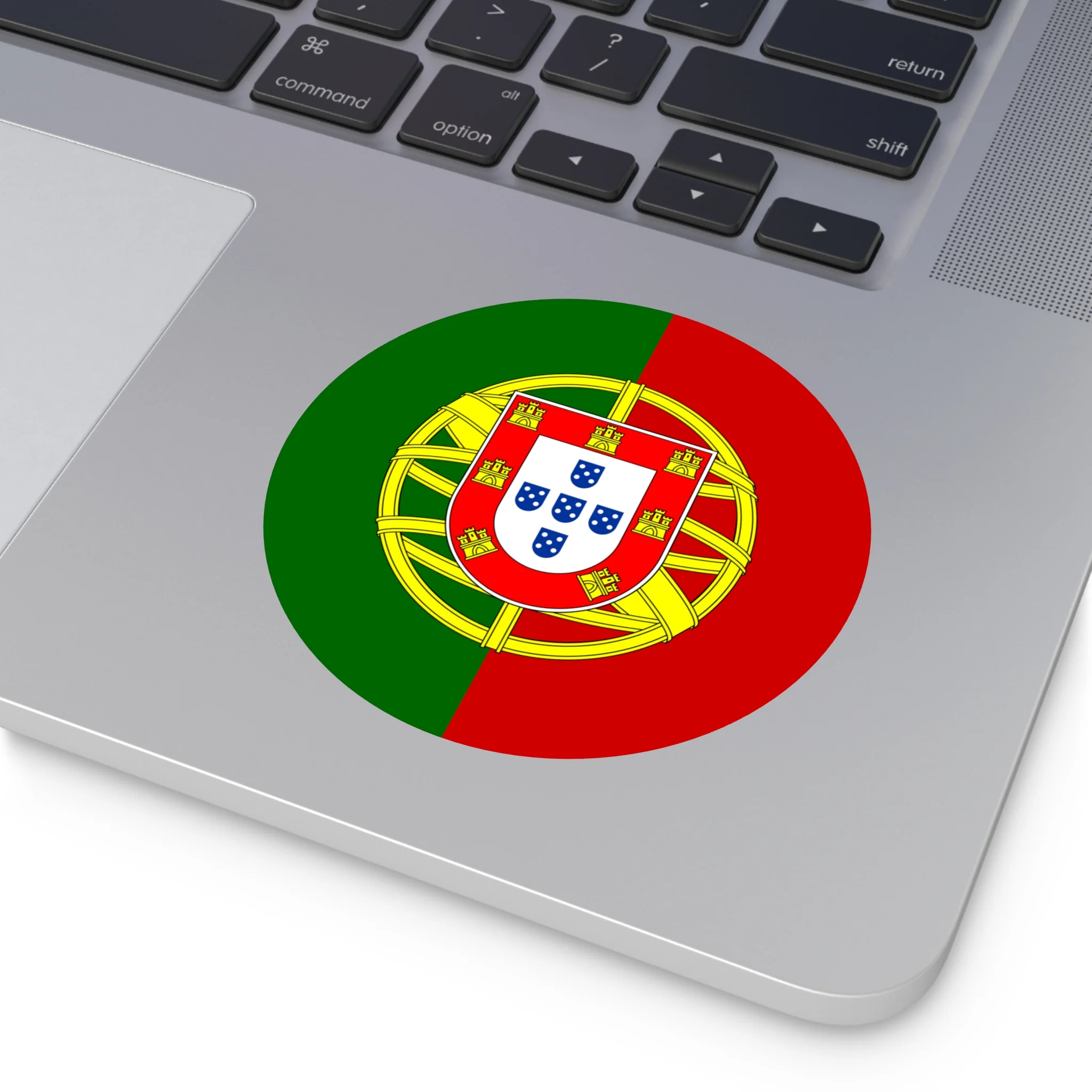 Portugal Flag Vinyl Sticker - Image 6