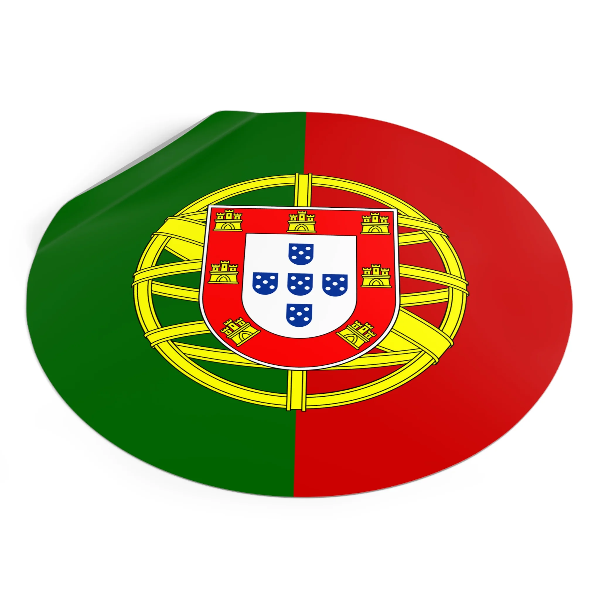 Portugal Flag Vinyl Sticker - Image 7