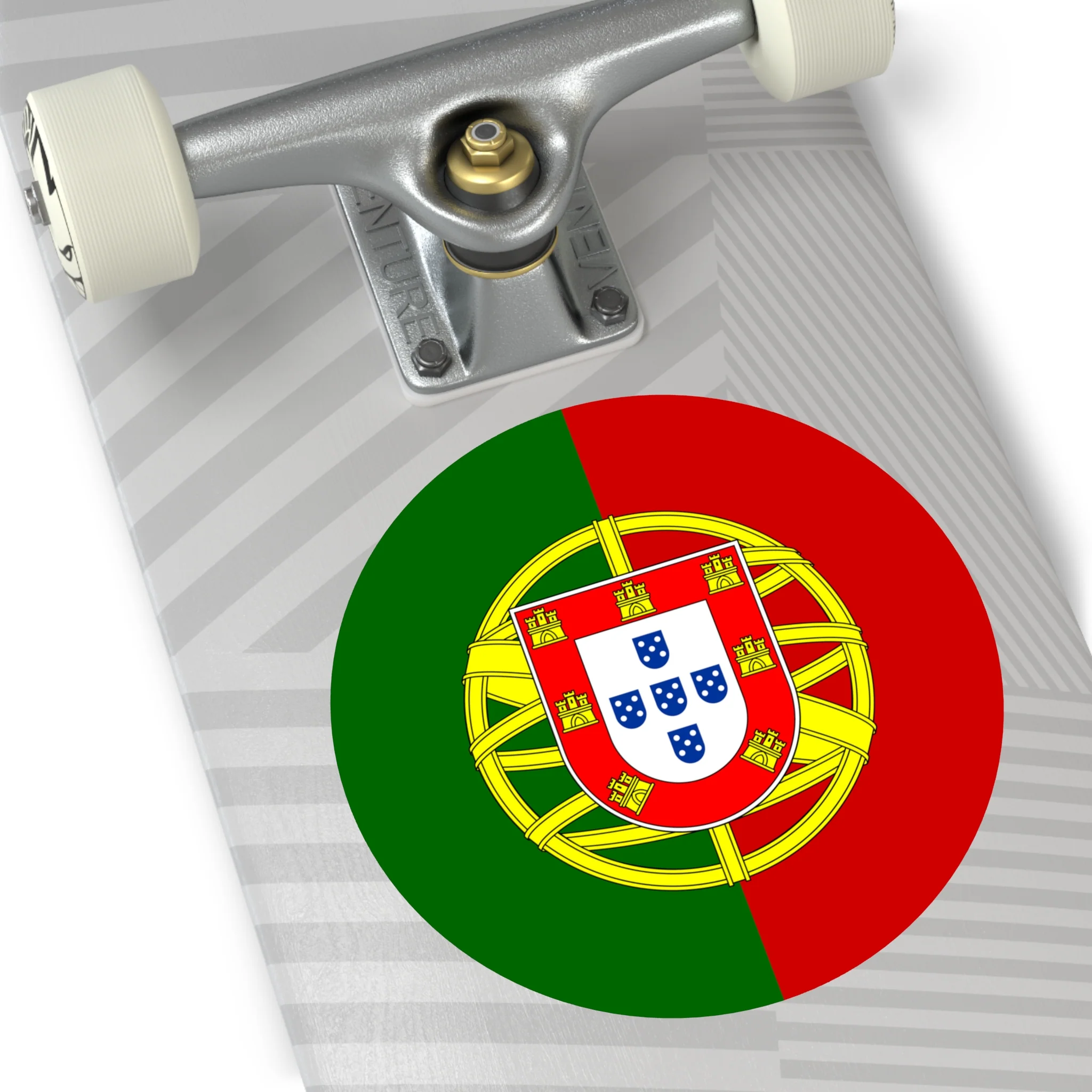 Portugal Flag Vinyl Sticker - Image 9