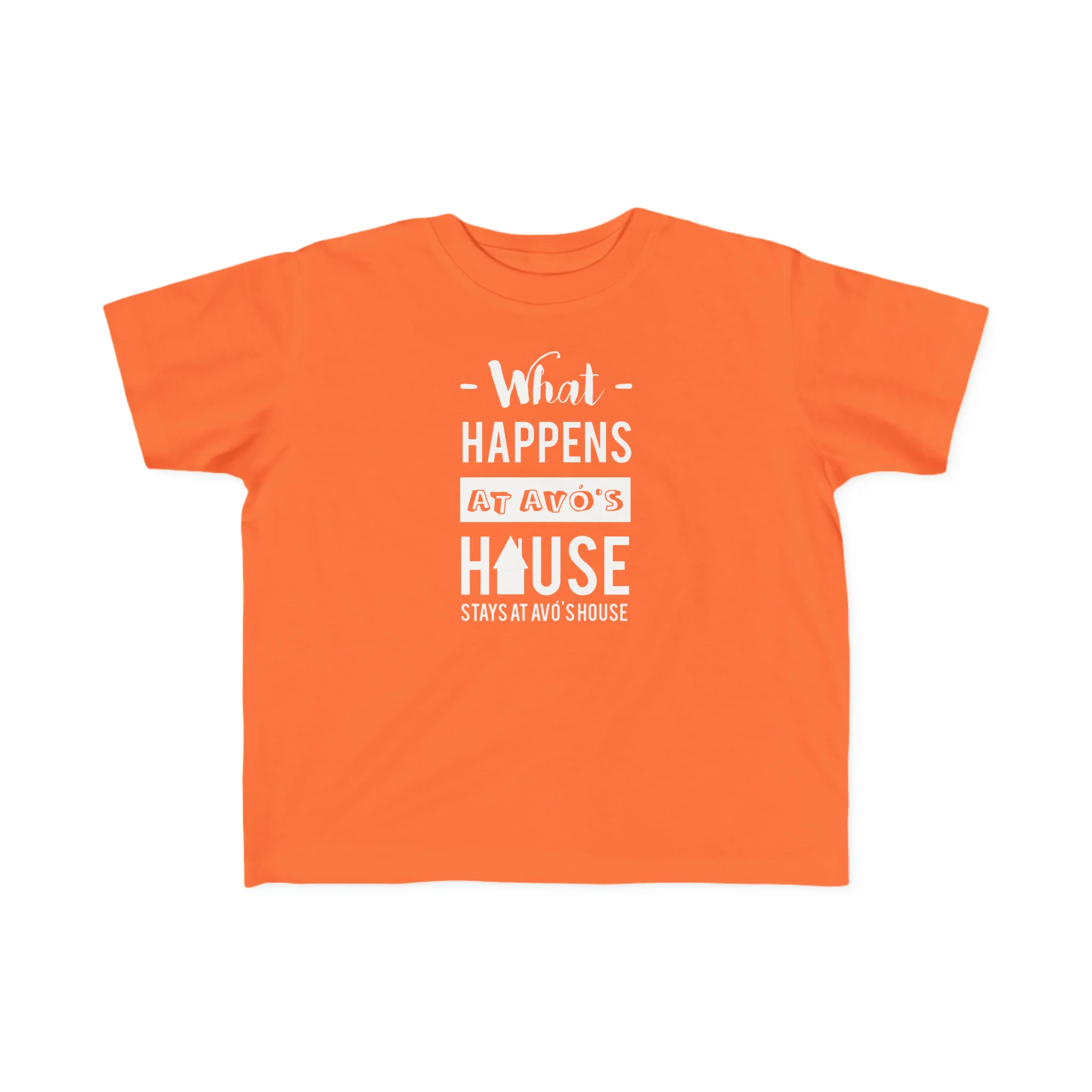 Toddler Size What Happens at Avó's House Tee (2T-4T) 🇨🇦 - Image 4