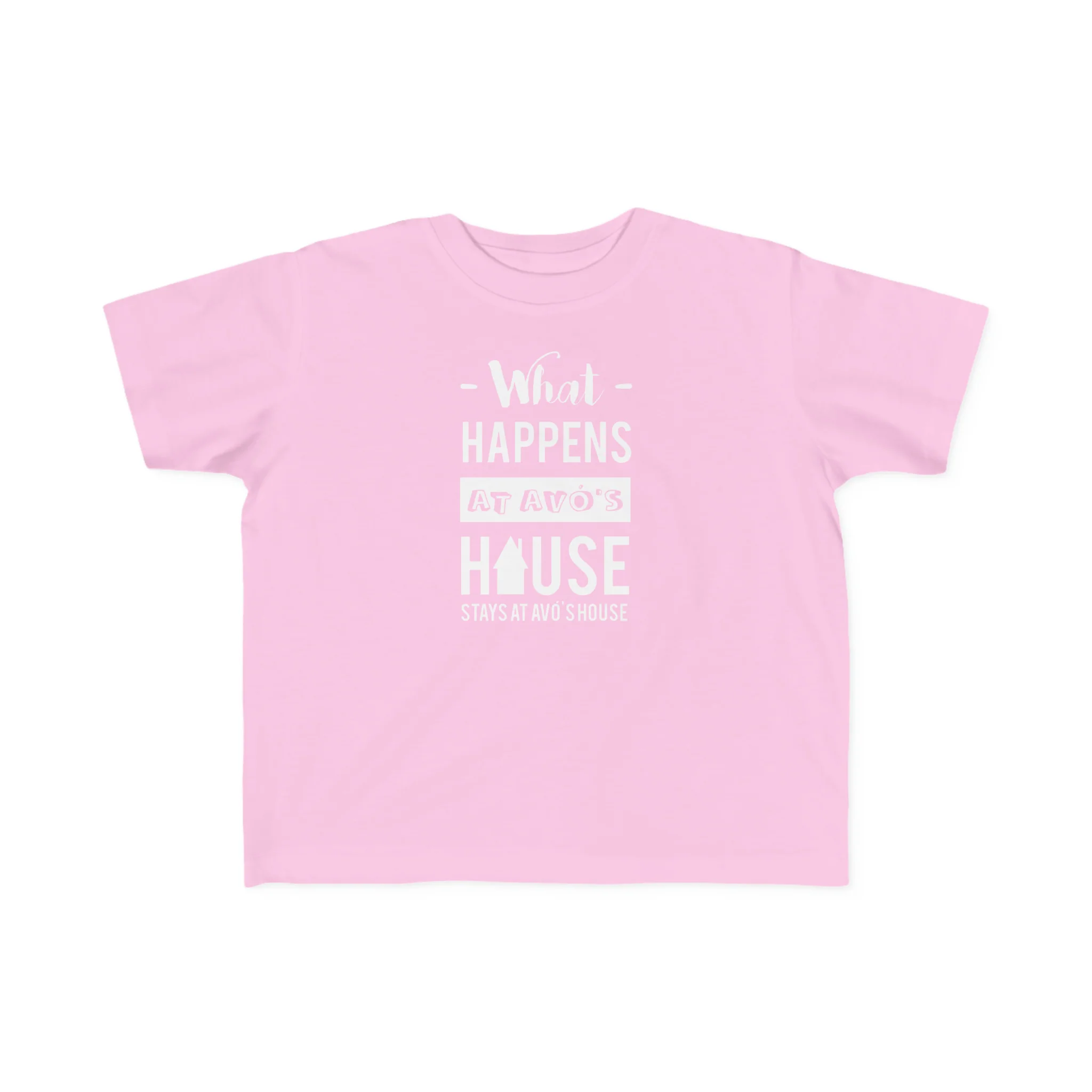 Toddler Size What Happens at Avó's House Tee (2T-4T) 🇨🇦 - Image 5