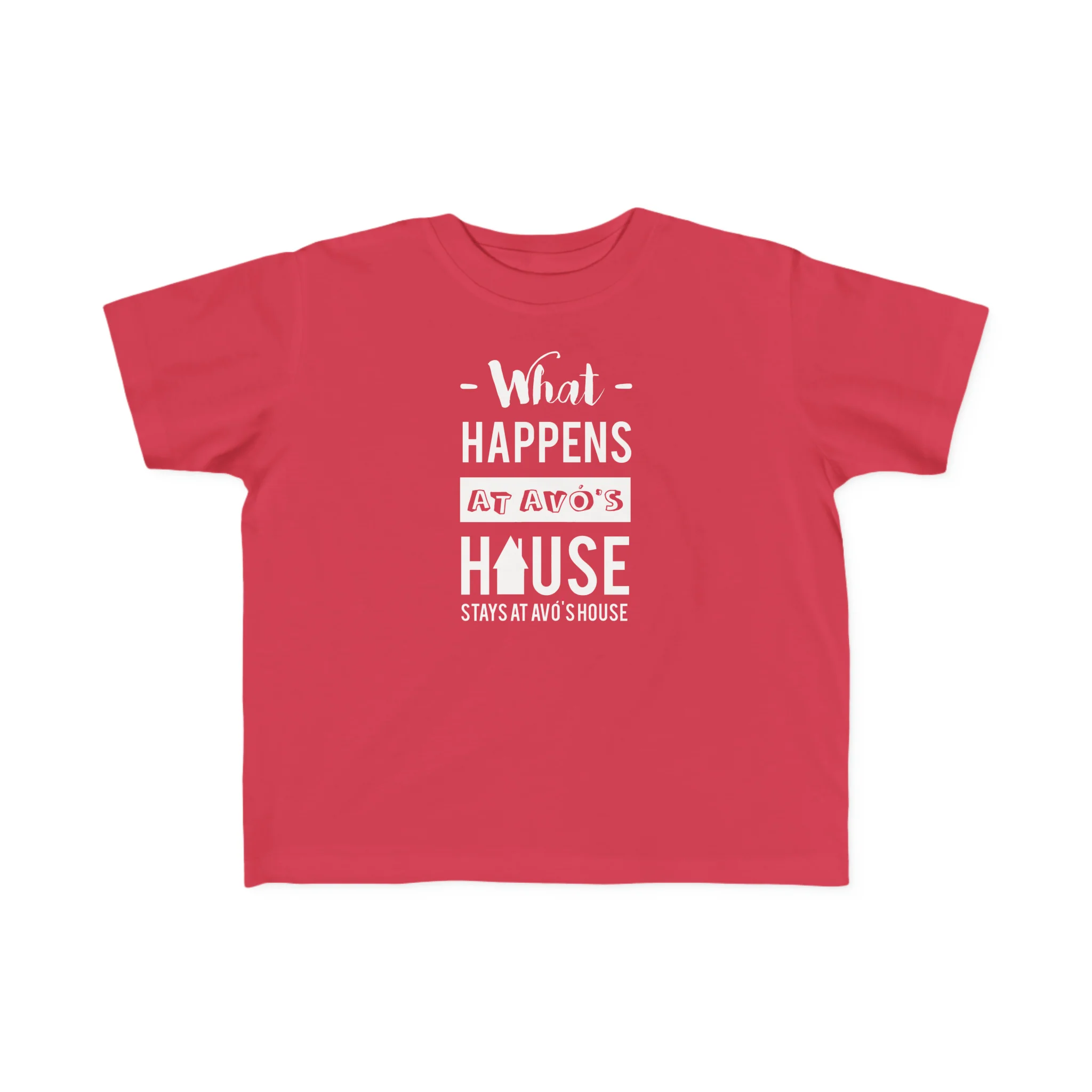 Toddler Size What Happens at Avó's House Tee (2T-4T) 🇨🇦 - Image 6