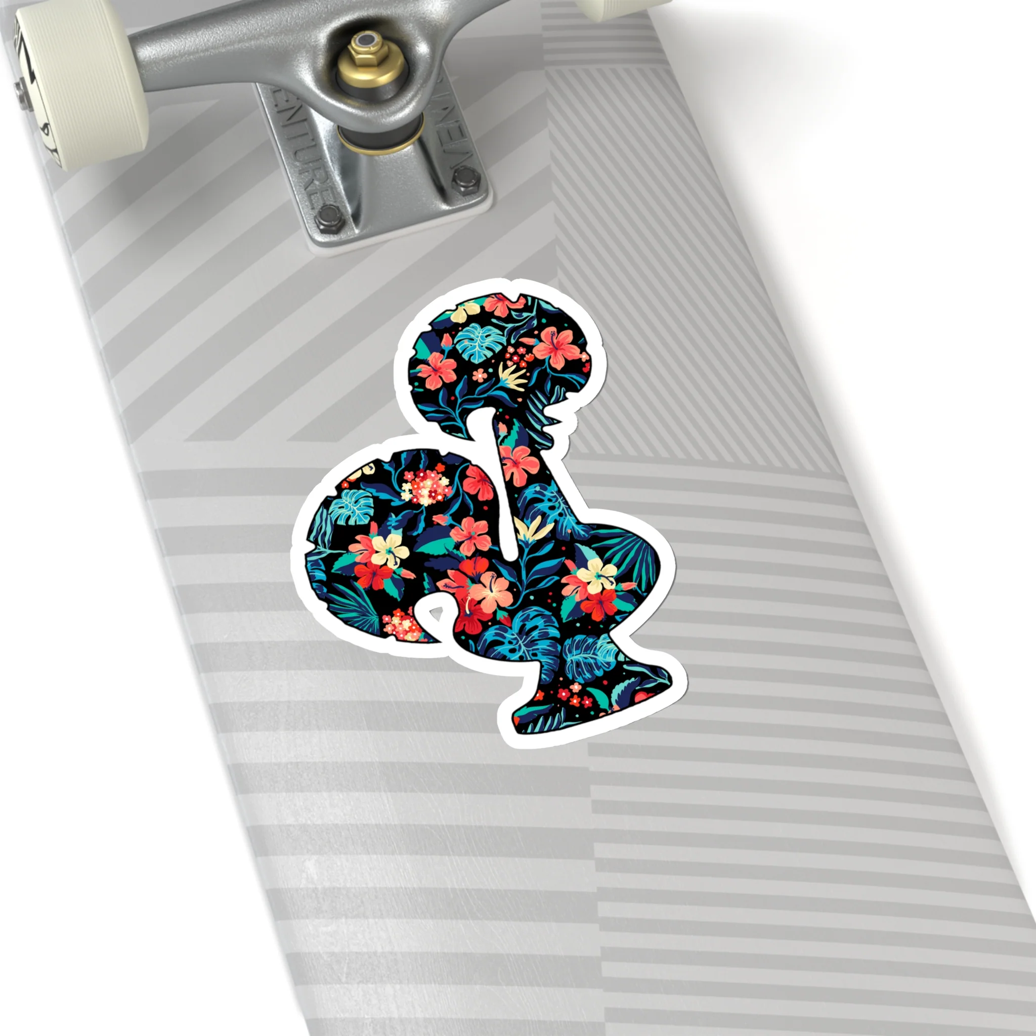 Tropical Rooster Sticker (Various Sizes) - Image 6