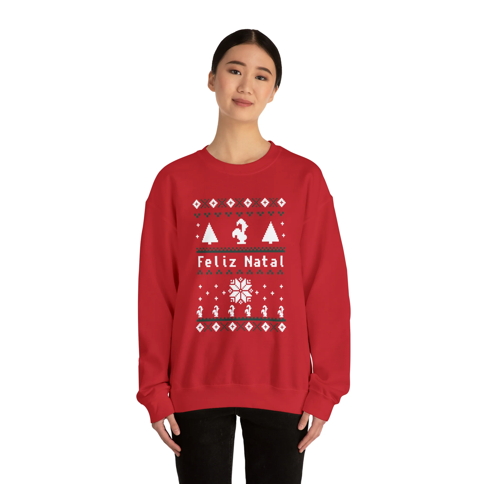 Ugly Christmas Sweatshirt - Feliz Natal 🇨🇦 - Image 3